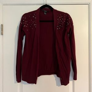 Forever21 Studded Cardigan